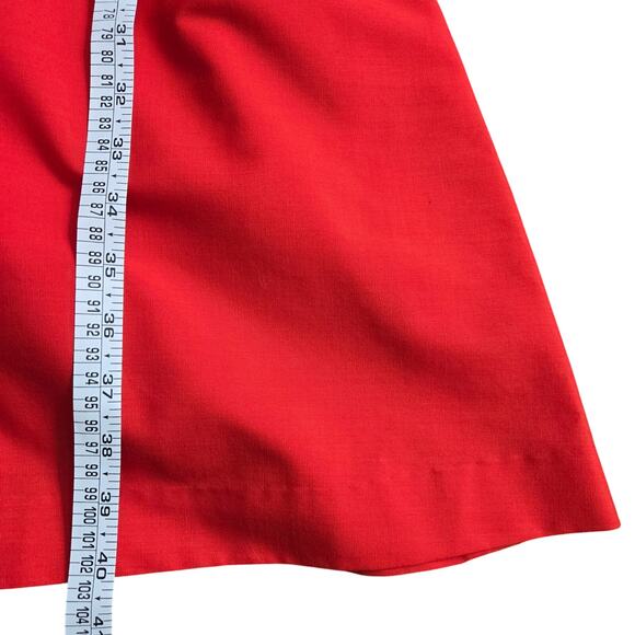 J.J. Dean of California Vintage 70s Western Cowgirl Puff Sleeve Midi Dress M Red - Picture 11 of 11